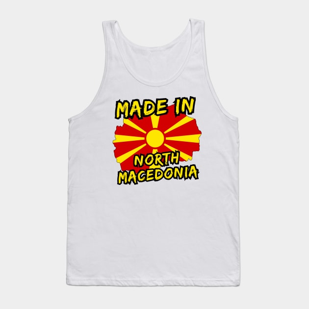 Macedonian Tank Top by footballomatic